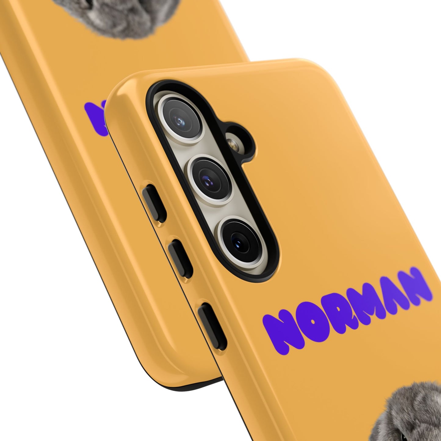 Customizable Pet Tough Phone Case Your Pet Photo or Digital Painting with Name_7