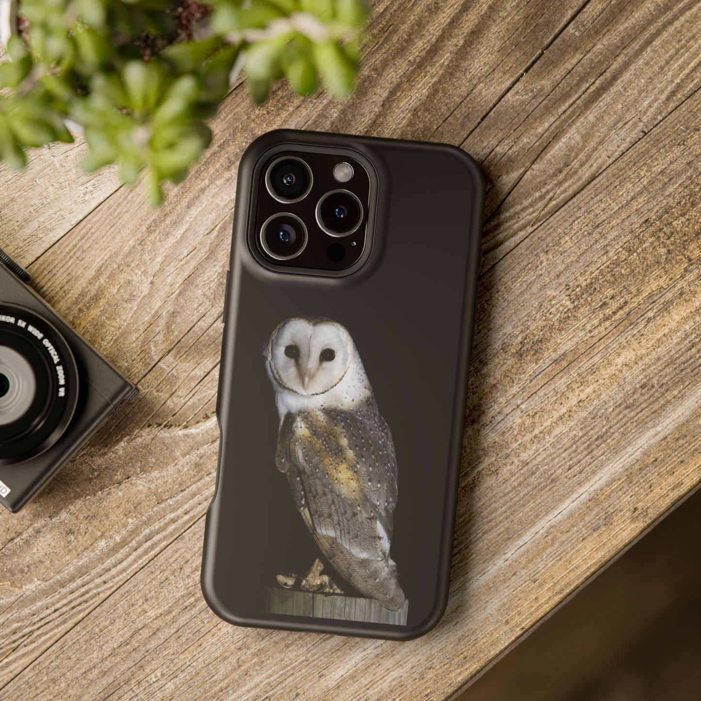 Barn Owl - Magnetic Impact-Resistant Phone Case - Fono Caso x EstebantheNatureman - Wildlife Photography Case - Gift for Bird Lovers