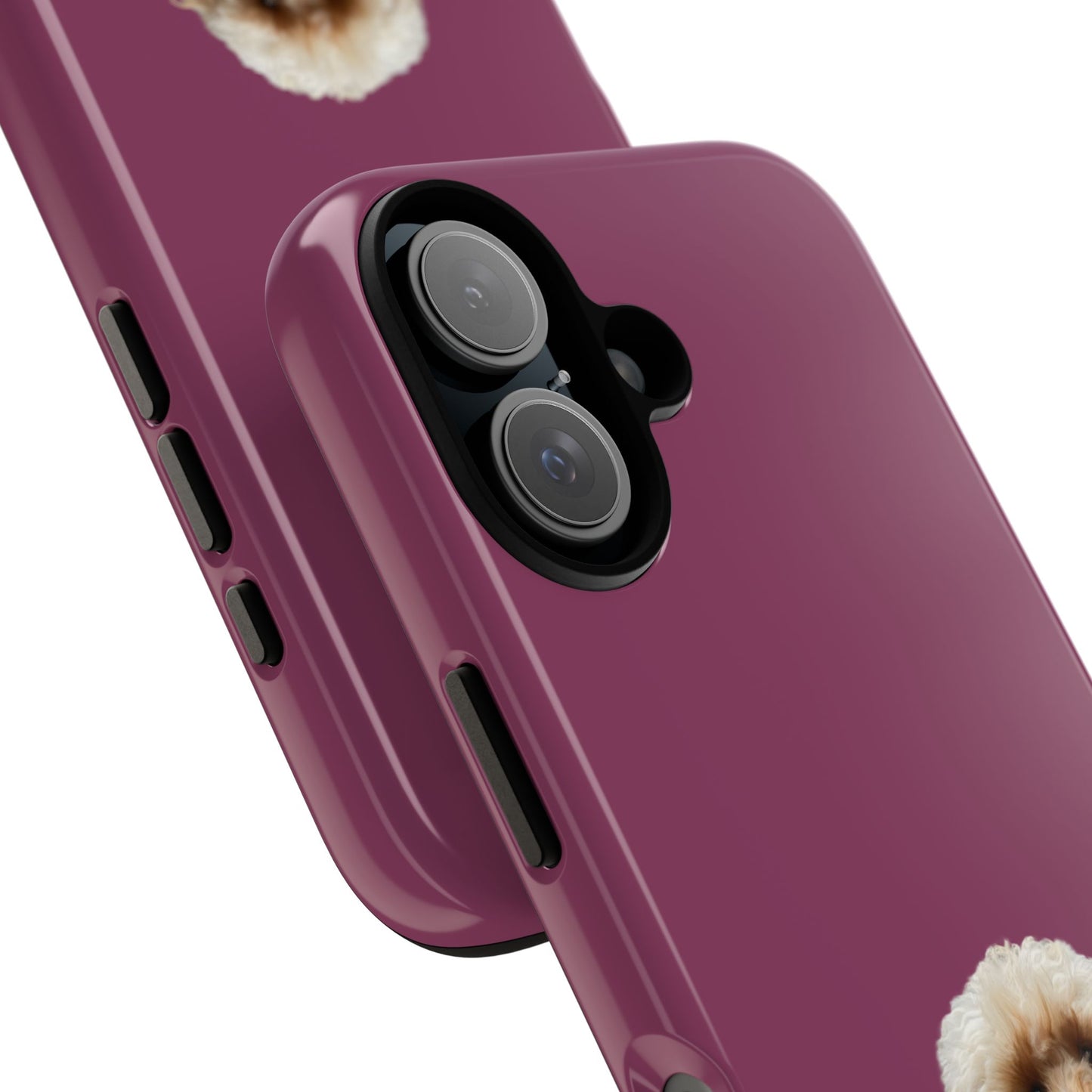 Customizable Pet Tough Phone Case Your Pet Photo or Digital Painting with Name_9 iPhone 16, 15 Pro Max, 15 Plus, Samsung S24 Ultra, Pixel 7