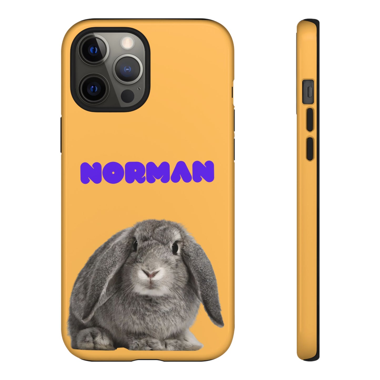 Customizable Pet Tough Phone Case Your Pet Photo or Digital Painting with Name_7