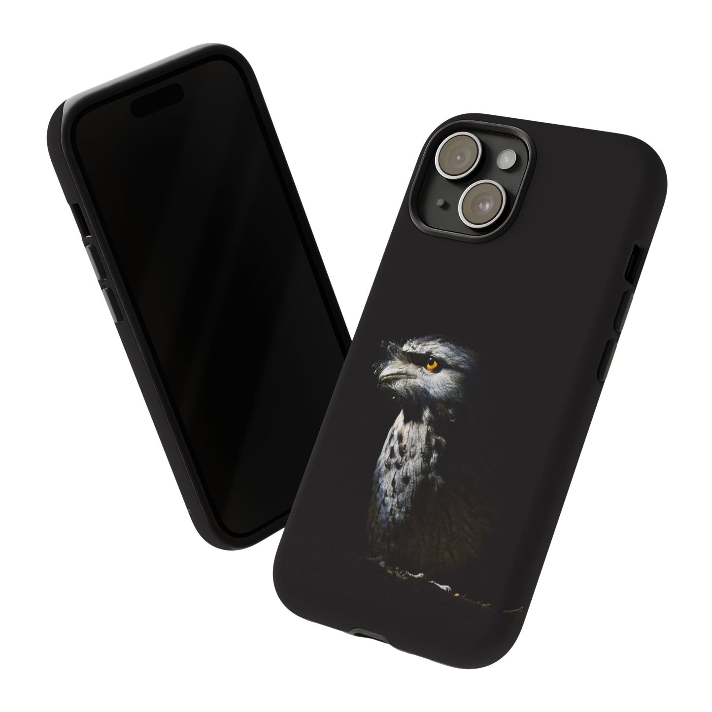 Tawny Frogmouth - Tough Phone Case - Fono Caso x EstebantheNatureman - Wildlife Photography Case - Gift for Bird Lovers
