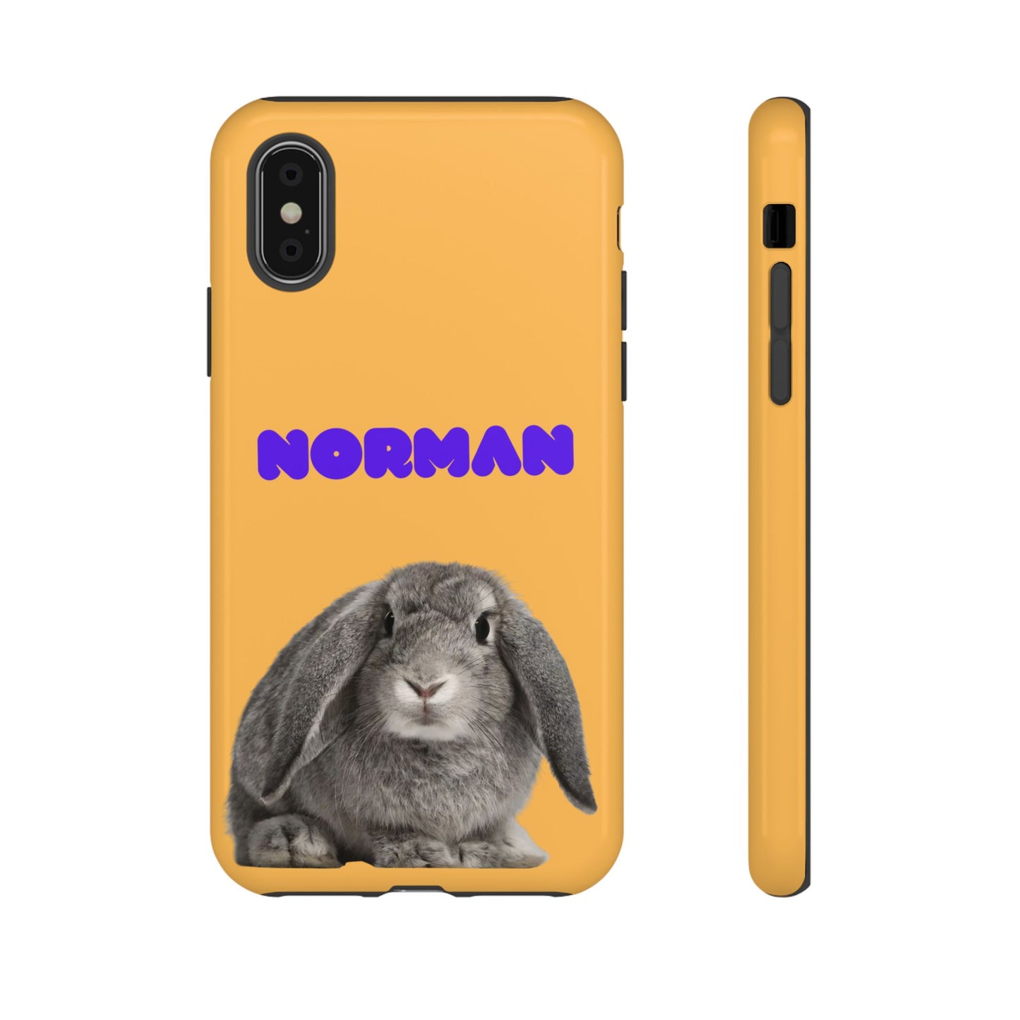 Customizable Pet Tough Phone Case Your Pet Photo or Digital Painting with Name_7
