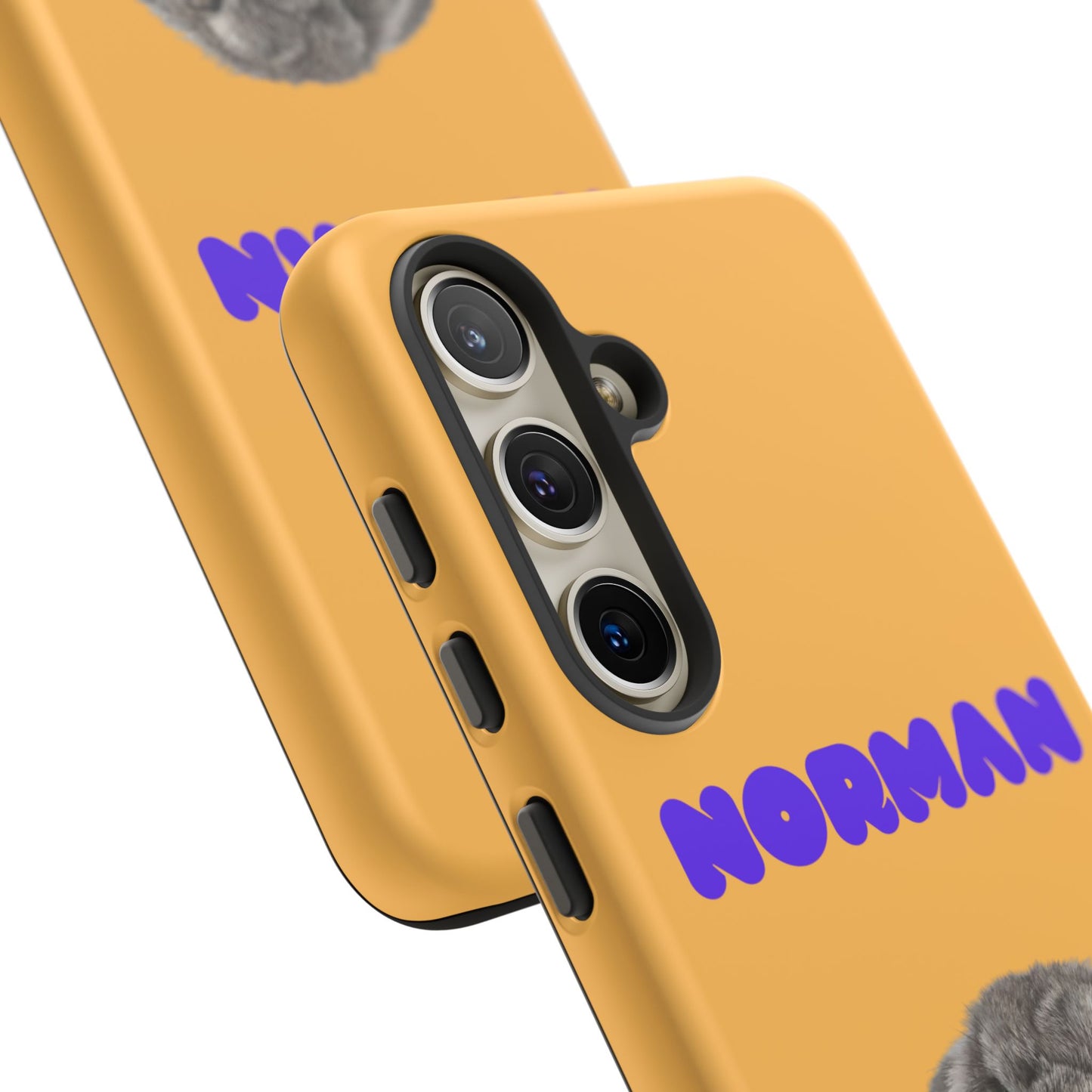 Customizable Pet Tough Phone Case Your Pet Photo or Digital Painting with Name_7