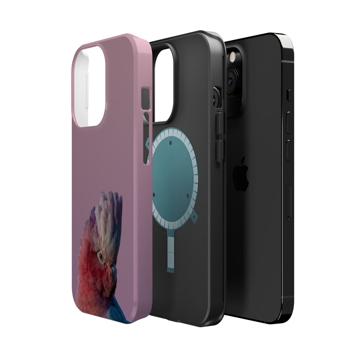 Galah - Magnetic Impact-Resistant Phone Case - Fono Caso x EstebantheNatureman - Wildlife Photography Case - Gift for Bird Lovers