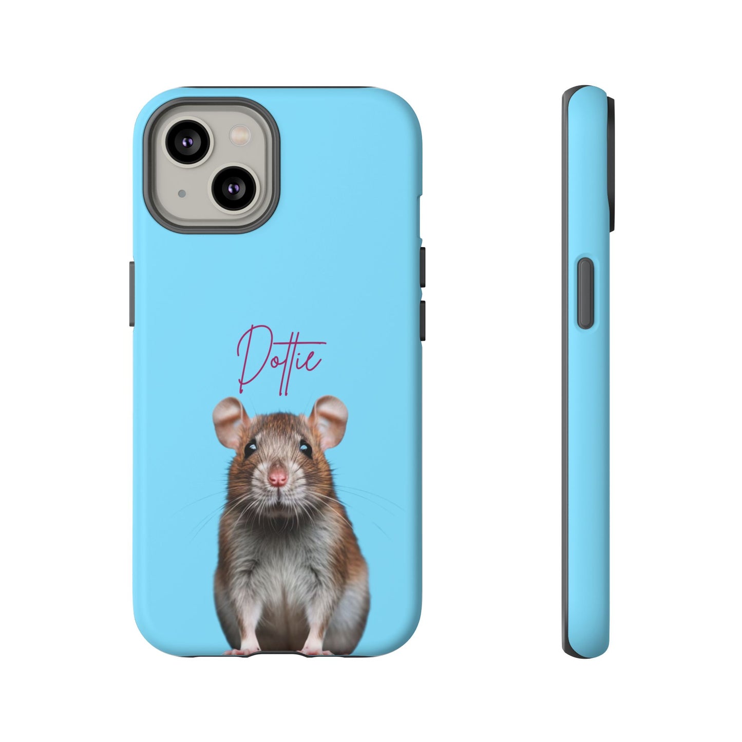 Customizable Pet Tough Phone Case Your Pet Photo or Digital Painting with Name_8 iPhone 16, 15 Pro Max, 15 Plus, Samsung S24 Ultra, Pixel 7