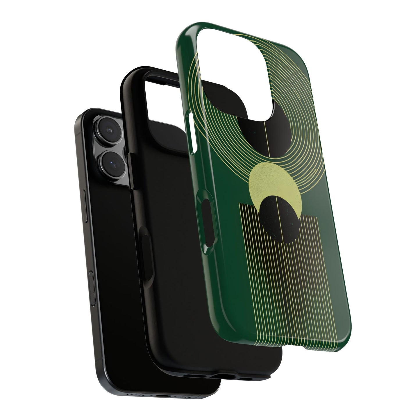 Mid-Century Modern Abstract_7 Customizable Tough Phone Case for iPhone 16, 15 Pro Max, Samsung S24 Ultra, Pixel 7 & more