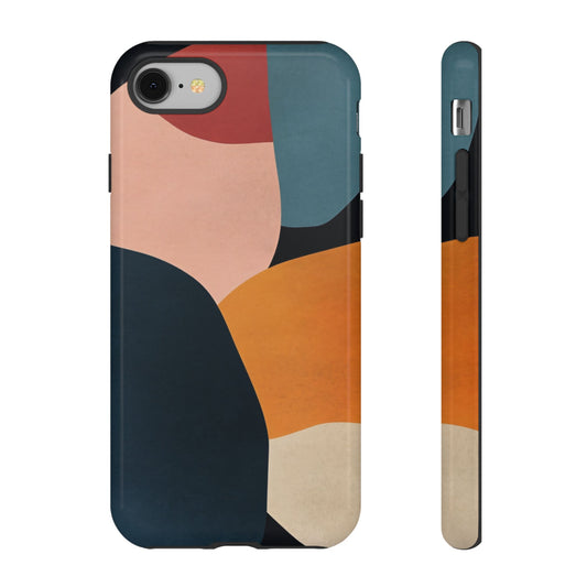 Colorful Modern Abstract_13 Customizable Tough Phone Case for iPhone 16, 15 Pro Max, Samsung S24 Ultra, Pixel 7 & more