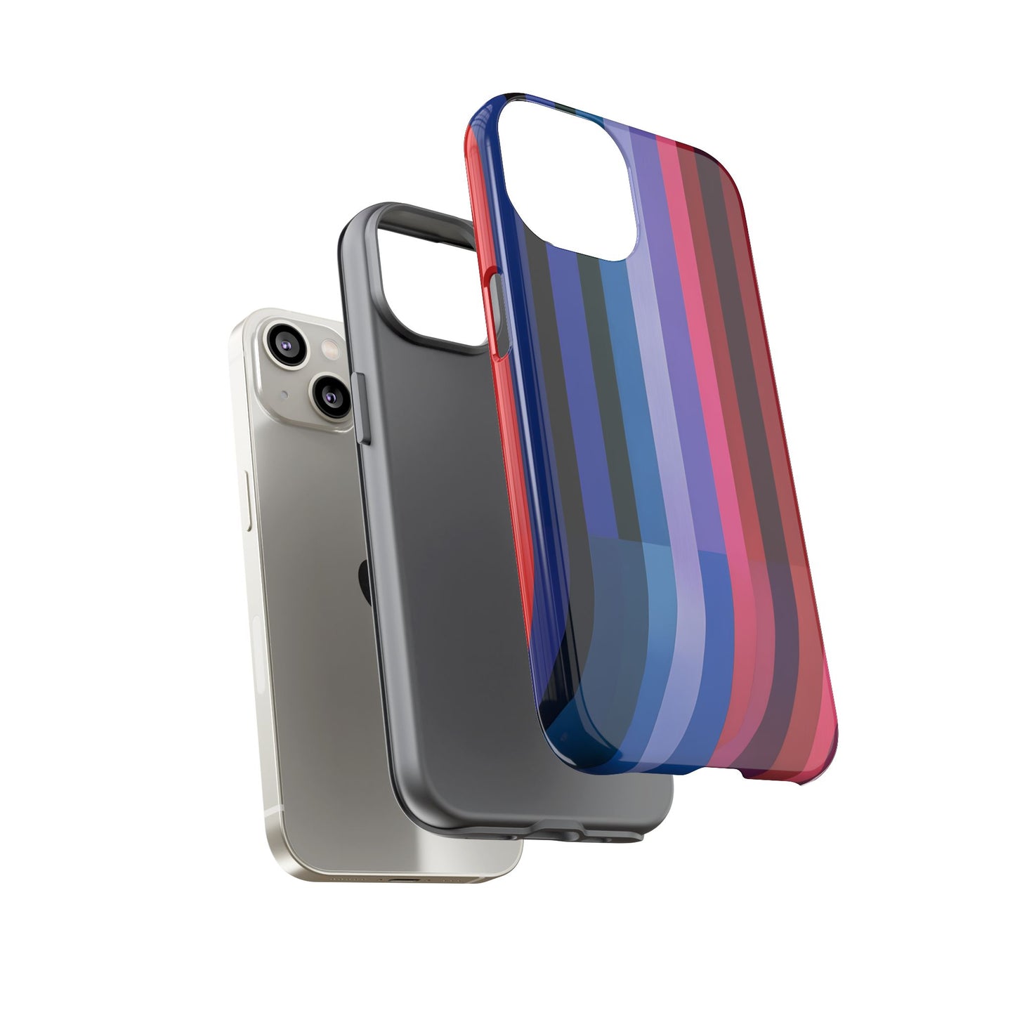Colorful Modern Abstract_12 Customizable Tough Phone Case for iPhone 16, 15 Pro Max, Samsung S24 Ultra, Pixel 7 & more