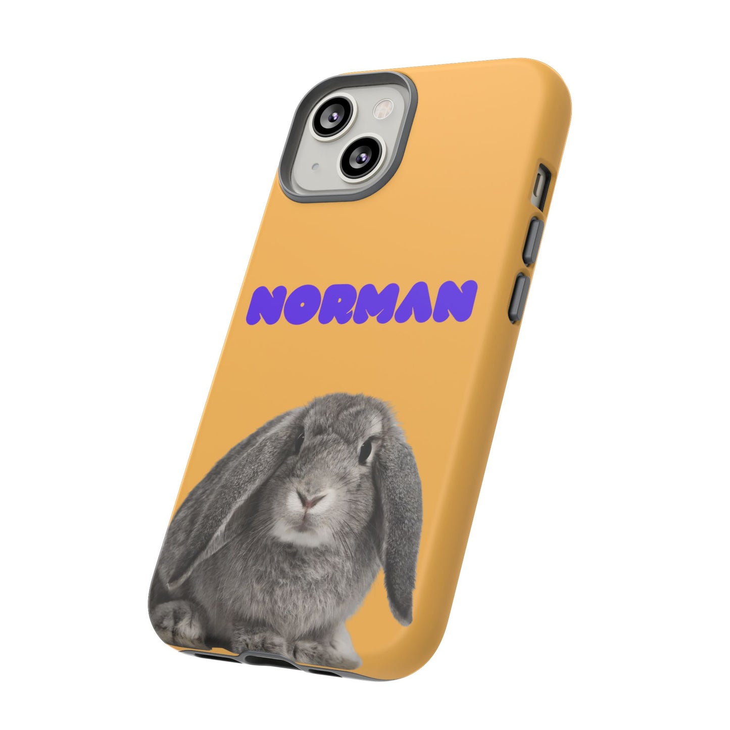 Customizable Pet Tough Phone Case Your Pet Photo or Digital Painting with Name_7
