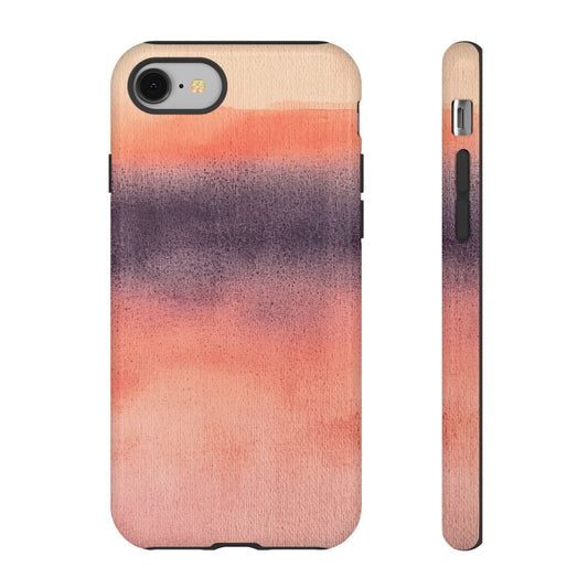 Water Color Abstract Landscape_1 Customizable Tough Phone Case for iPhone 16, 15 Pro Max, Samsung S24 Ultra, Pixel 7 & more