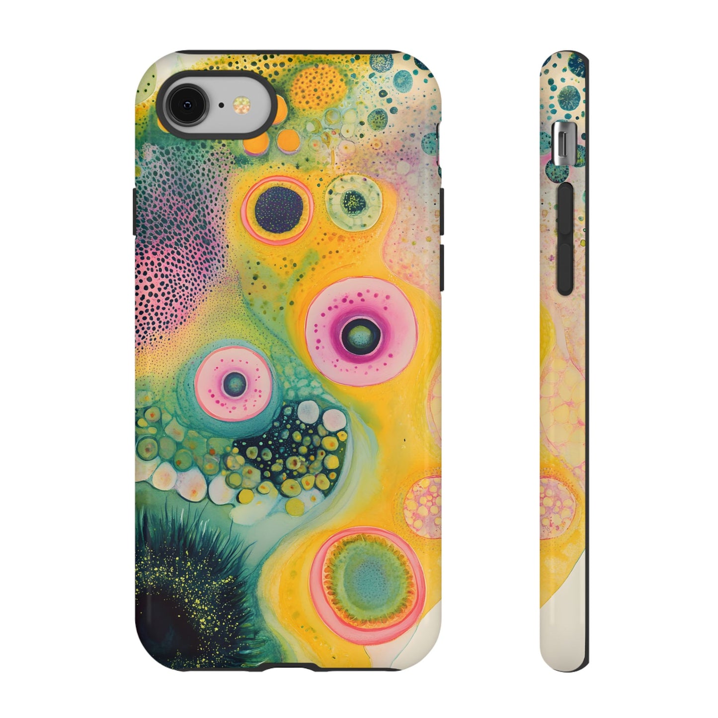Colorful Abstract Organic Shapes_16 Customizable Tough Phone Case for iPhone 16, 15 Pro Max, Samsung S24 Ultra, Pixel 7 & more