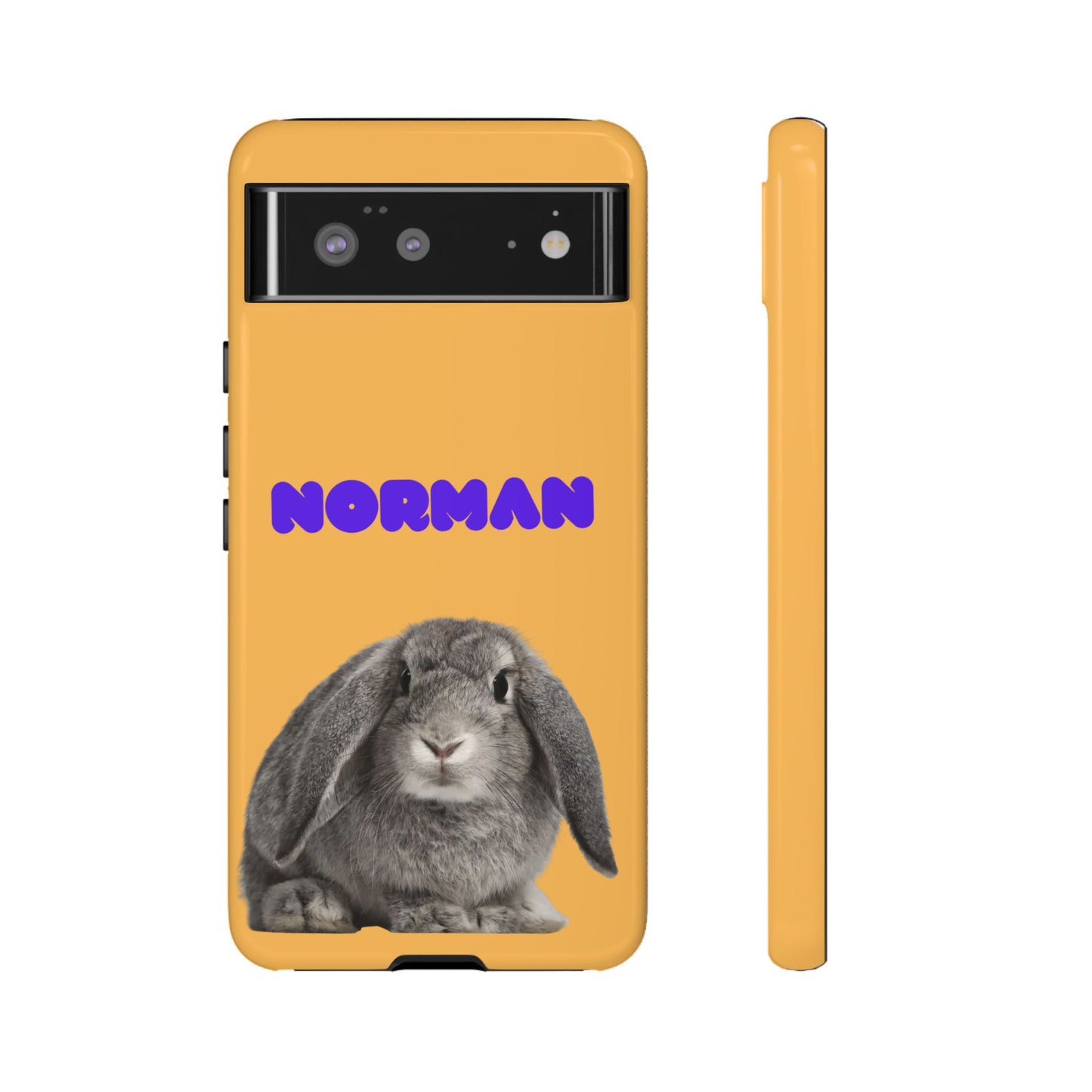 Customizable Pet Tough Phone Case Your Pet Photo or Digital Painting with Name_7