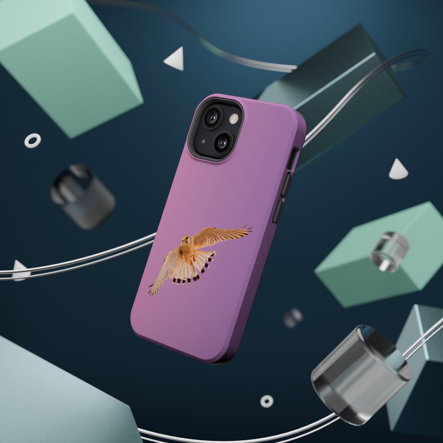 Nankeen Kestral - Magnetic Impact-Resistant Case - Fono Caso x EstebantheNatureman - Wildlife Case - Gift for Bird Lovers