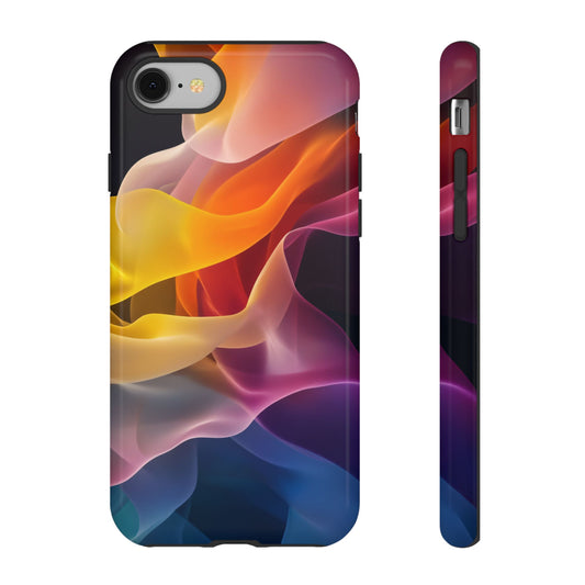 Colorful Modern Abstract_4 Customizable Tough Phone Case for iPhone 16, 15 Pro Max, Samsung S24 Ultra, Pixel 7 & more