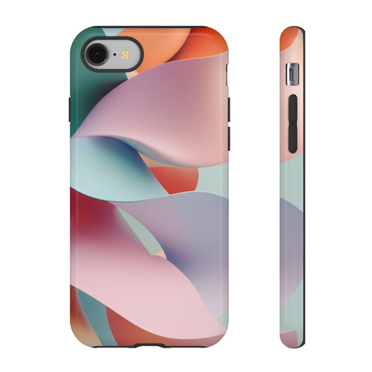 Colorful Modern Abstract_14 Customizable Tough Phone Case for iPhone 16, 15 Pro Max, Samsung S24 Ultra, Pixel 7 & more