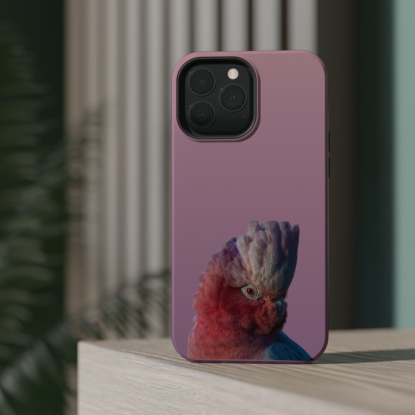 Galah - Magnetic Impact-Resistant Phone Case - Fono Caso x EstebantheNatureman - Wildlife Photography Case - Gift for Bird Lovers