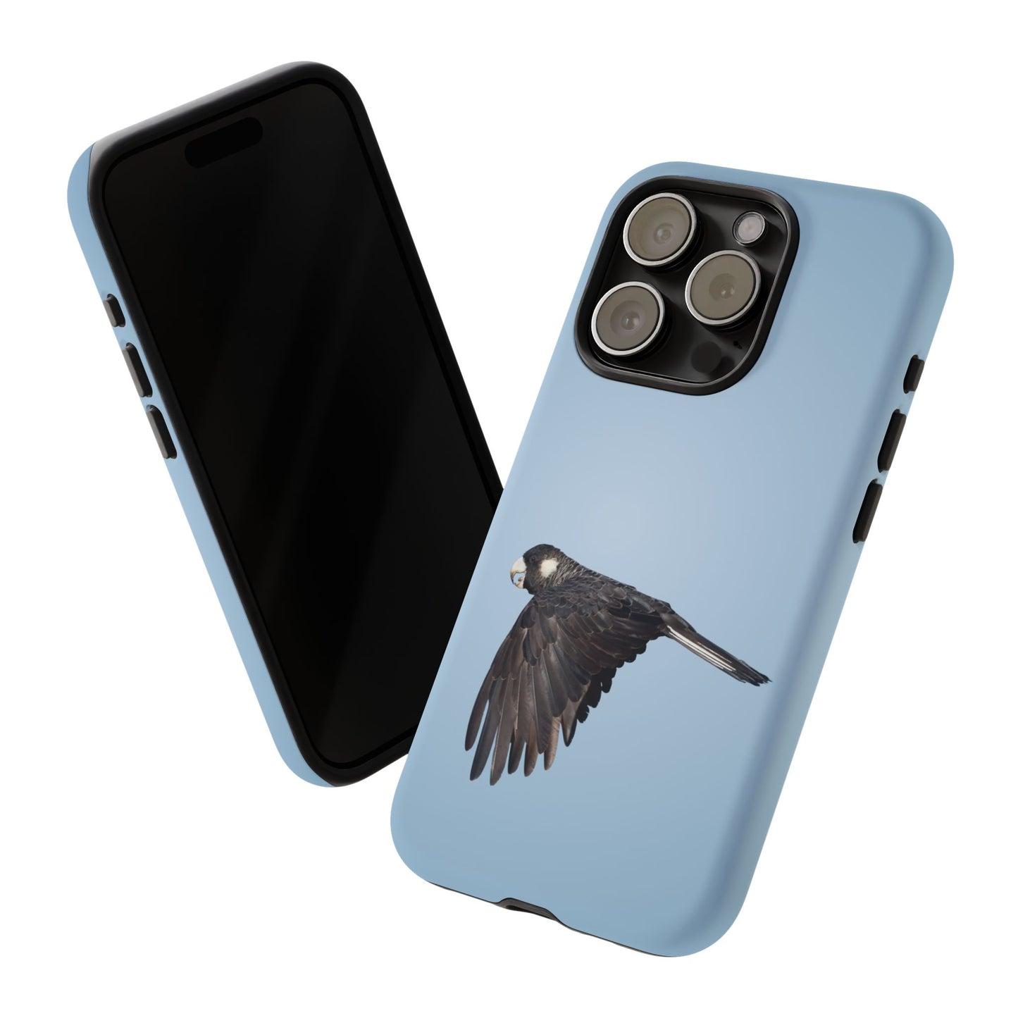Baudins Black Cockatoo - Tough Phone Case - Fono Caso x EstebantheNatureman - Wildlife Photography Case - Gift for Bird Lovers