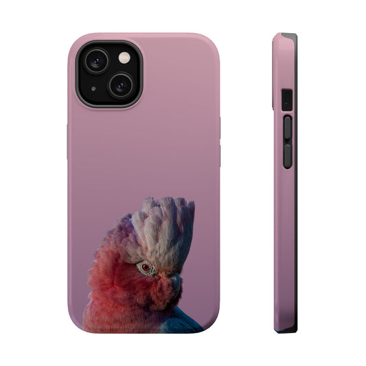 Galah - Magnetic Impact-Resistant Phone Case - Fono Caso x EstebantheNatureman - Wildlife Photography Case - Gift for Bird Lovers