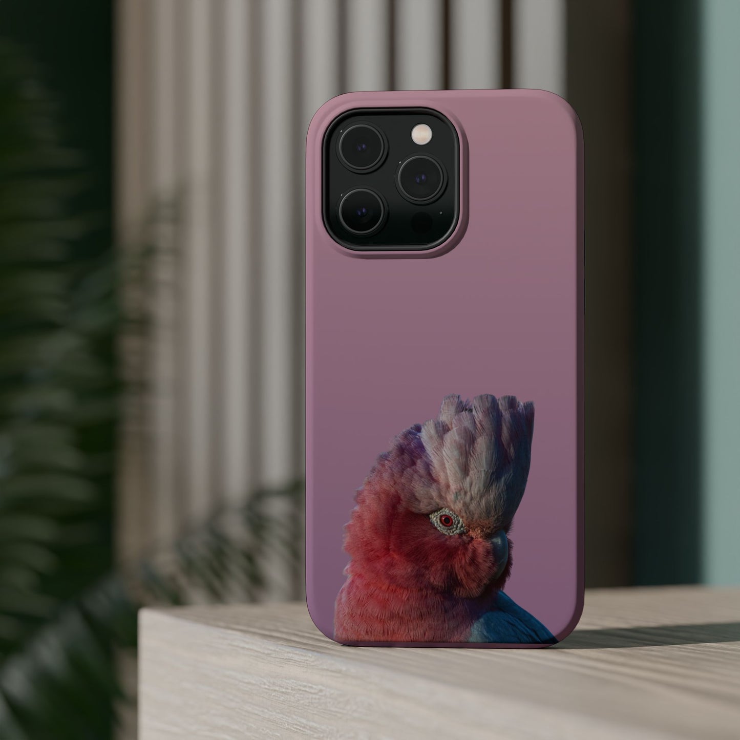 Galah - Magnetic Impact-Resistant Phone Case - Fono Caso x EstebantheNatureman - Wildlife Photography Case - Gift for Bird Lovers