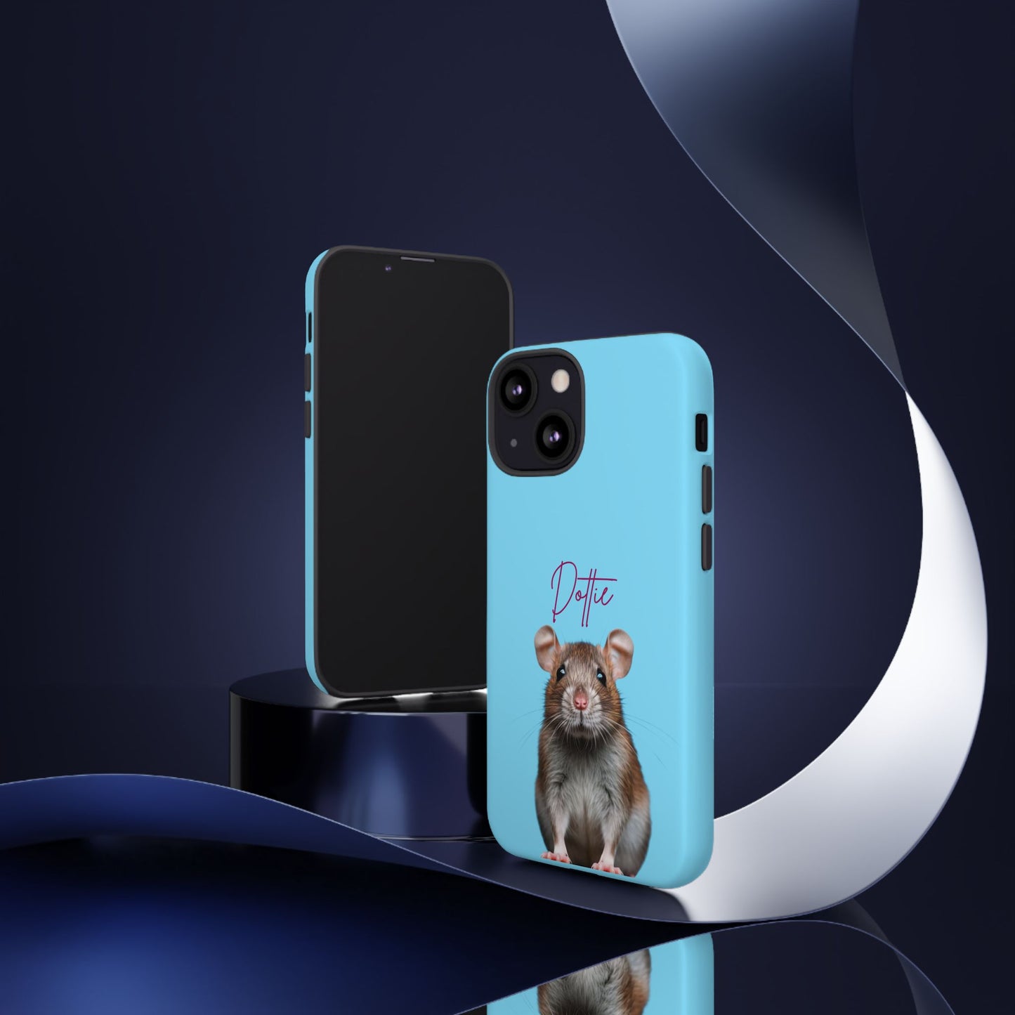 Customizable Pet Tough Phone Case Your Pet Photo or Digital Painting with Name_8 iPhone 16, 15 Pro Max, 15 Plus, Samsung S24 Ultra, Pixel 7