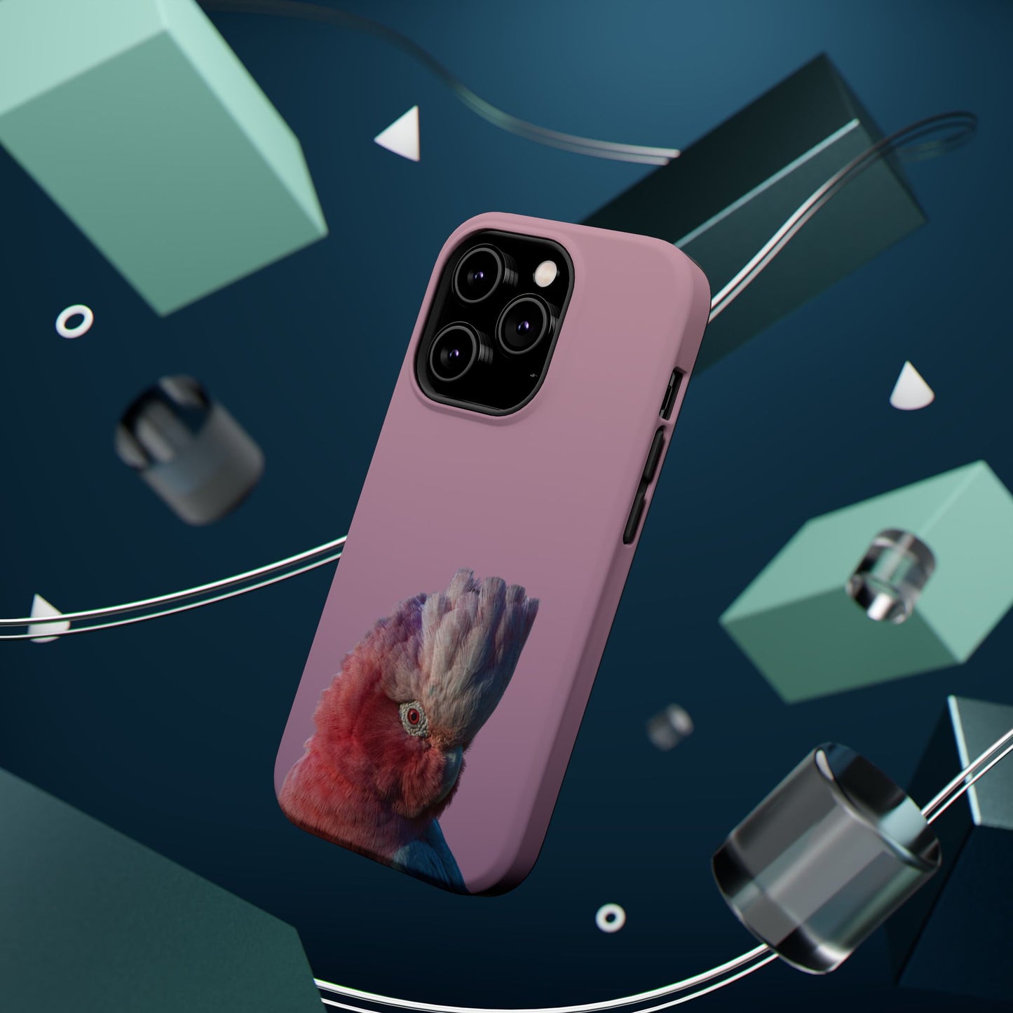 Galah - Magnetic Impact-Resistant Phone Case - Fono Caso x EstebantheNatureman - Wildlife Photography Case - Gift for Bird Lovers