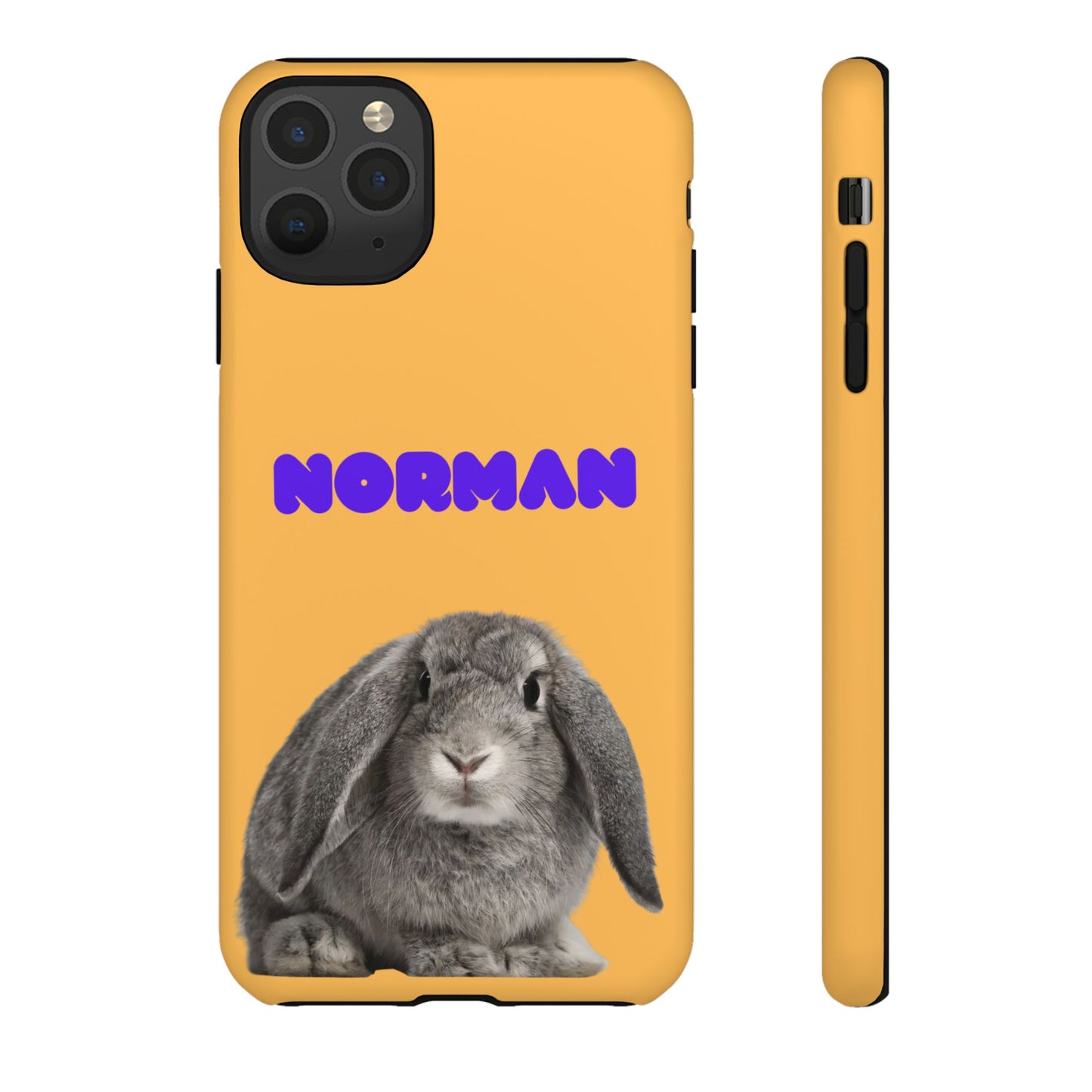 Customizable Pet Tough Phone Case Your Pet Photo or Digital Painting with Name_7