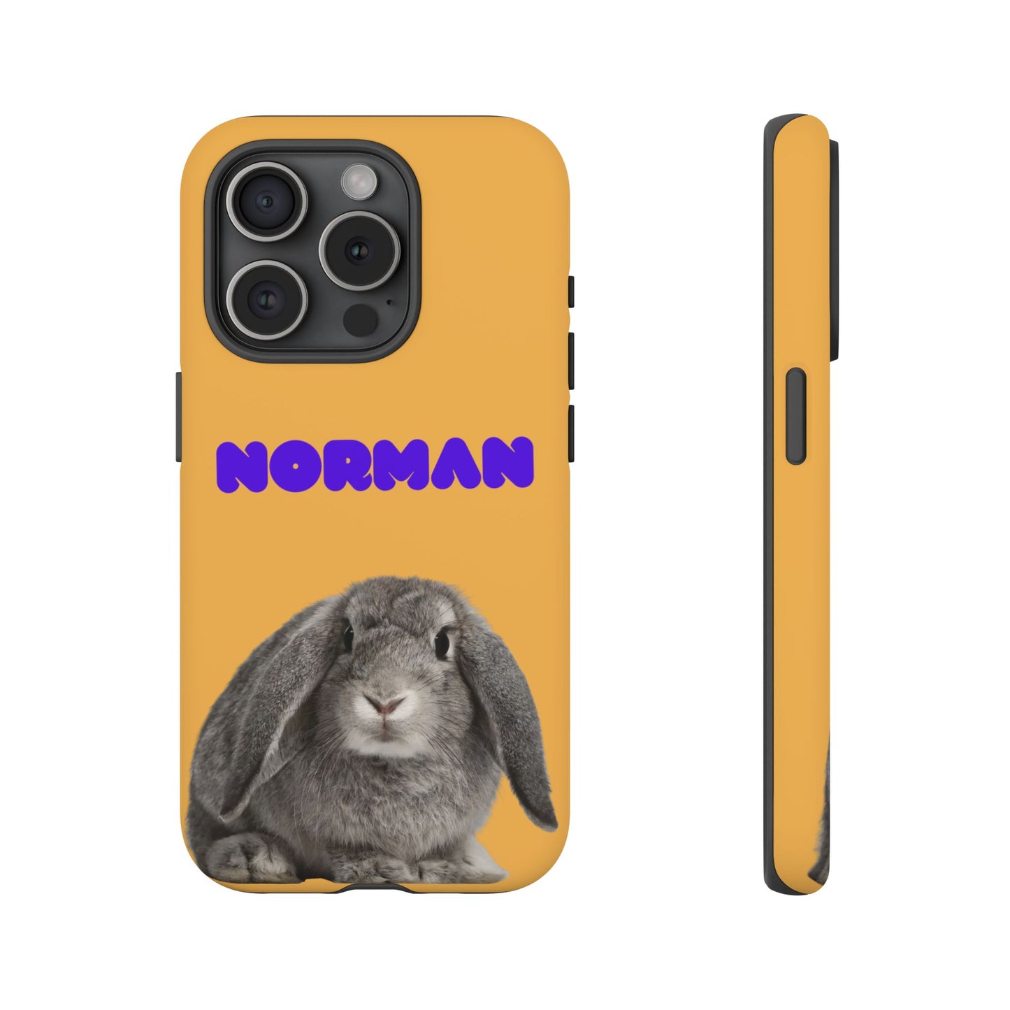 Customizable Pet Tough Phone Case Your Pet Photo or Digital Painting with Name_7