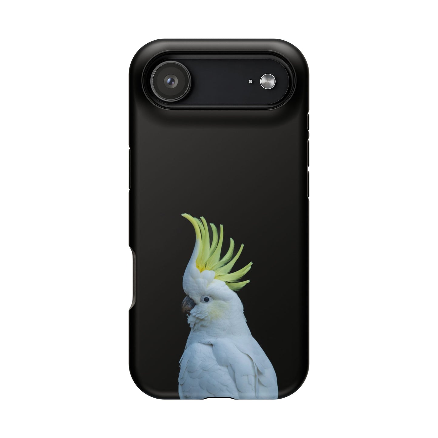 Sulphur Crested Cockatoo - Magnetic Impact-Resistant Phone Case - Fono Caso x EstebantheNatureman - Wildlife Case - Gift for Bird Lovers