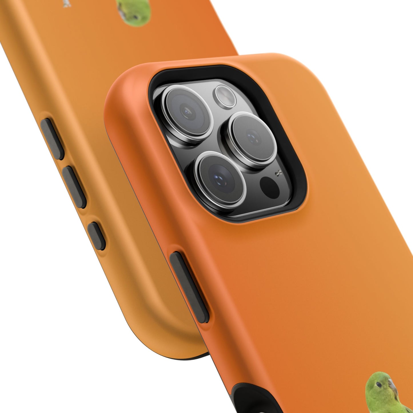 Orange-bellied Parrot - Magnetic Impact-Resistant Phone Case - Fono Caso x EstebantheNatureman - Wildlife Case - Gift for Bird Lovers