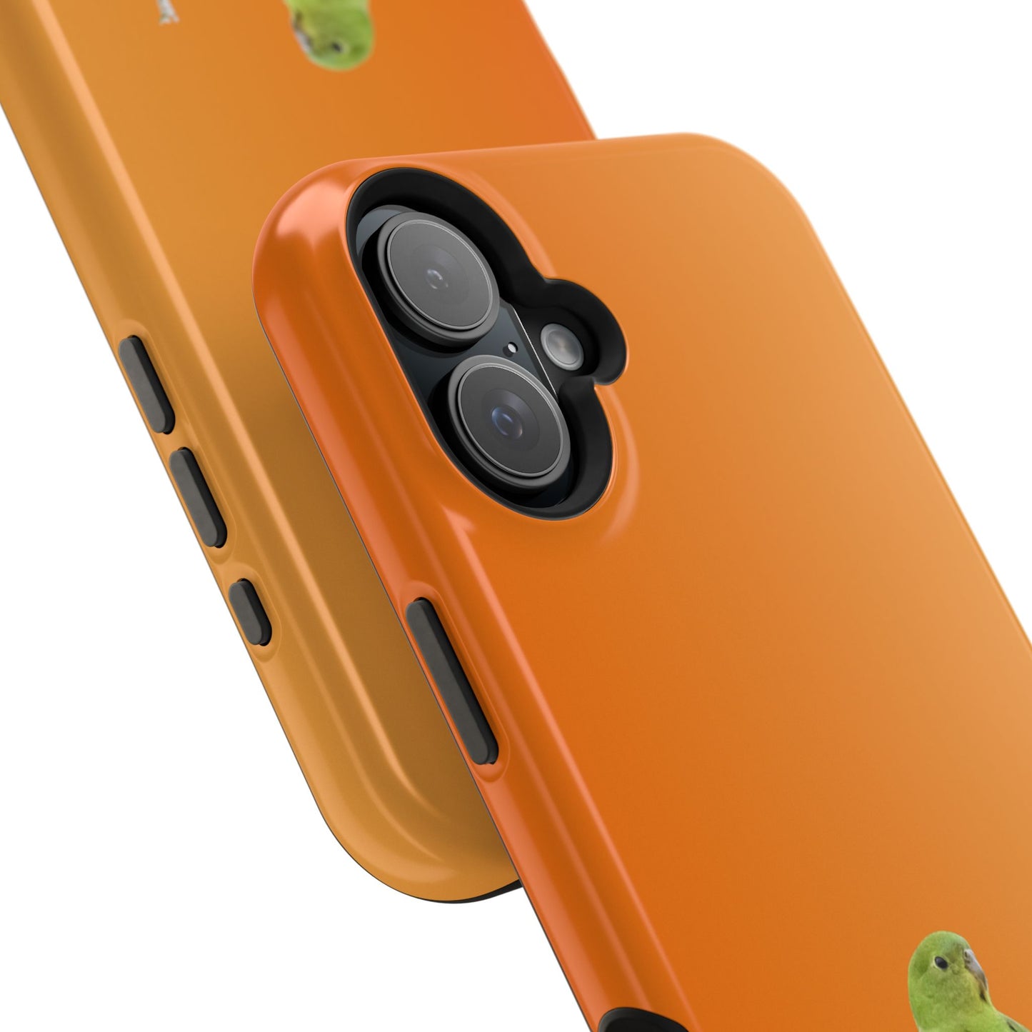 Orange-bellied Parrot - Magnetic Impact-Resistant Phone Case - Fono Caso x EstebantheNatureman - Wildlife Case - Gift for Bird Lovers