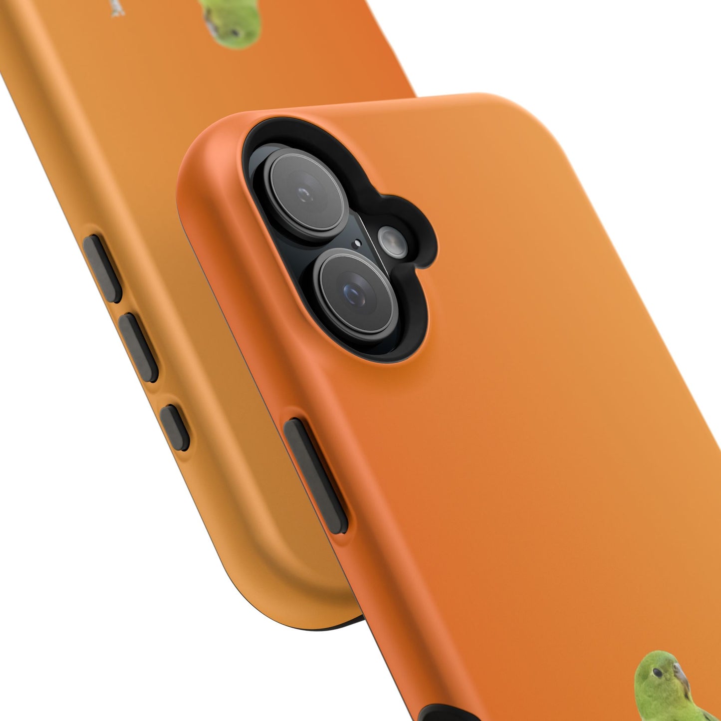 Orange-bellied Parrot - Magnetic Impact-Resistant Phone Case - Fono Caso x EstebantheNatureman - Wildlife Case - Gift for Bird Lovers