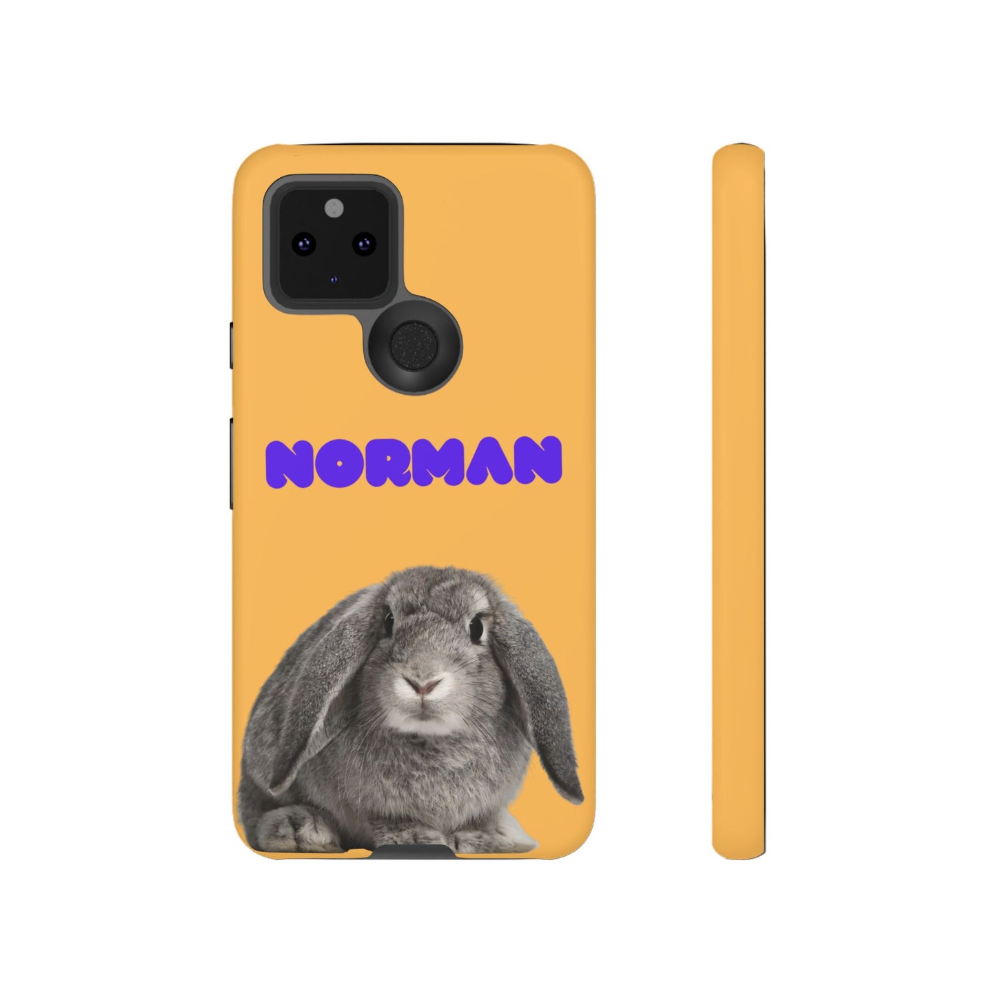 Customizable Pet Tough Phone Case Your Pet Photo or Digital Painting with Name_7