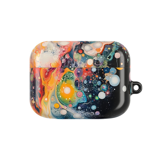 Psychedelic Modern Abstract_10 Customizable AirPods Case, Protective Cover, Unique Design