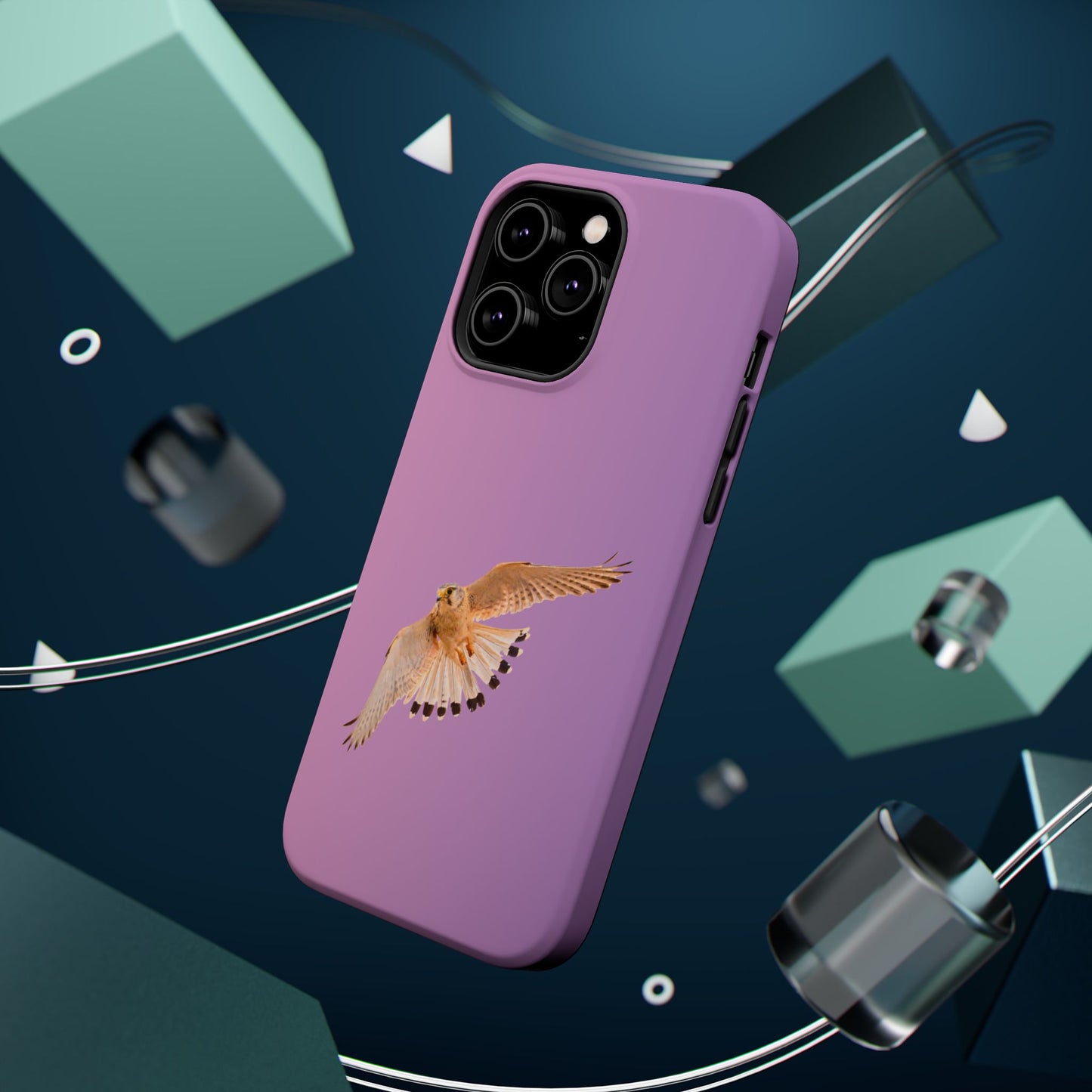 Nankeen Kestral - Magnetic Impact-Resistant Case - Fono Caso x EstebantheNatureman - Wildlife Case - Gift for Bird Lovers