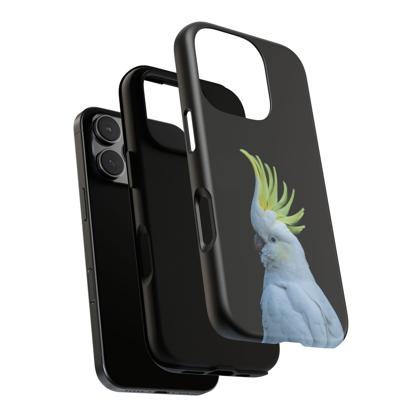 Sulphur Crested Cockatoo - Tough Phone Case - Fono Caso x EstebantheNatureman - Wildlife Photography Case - Gift for Bird Lovers