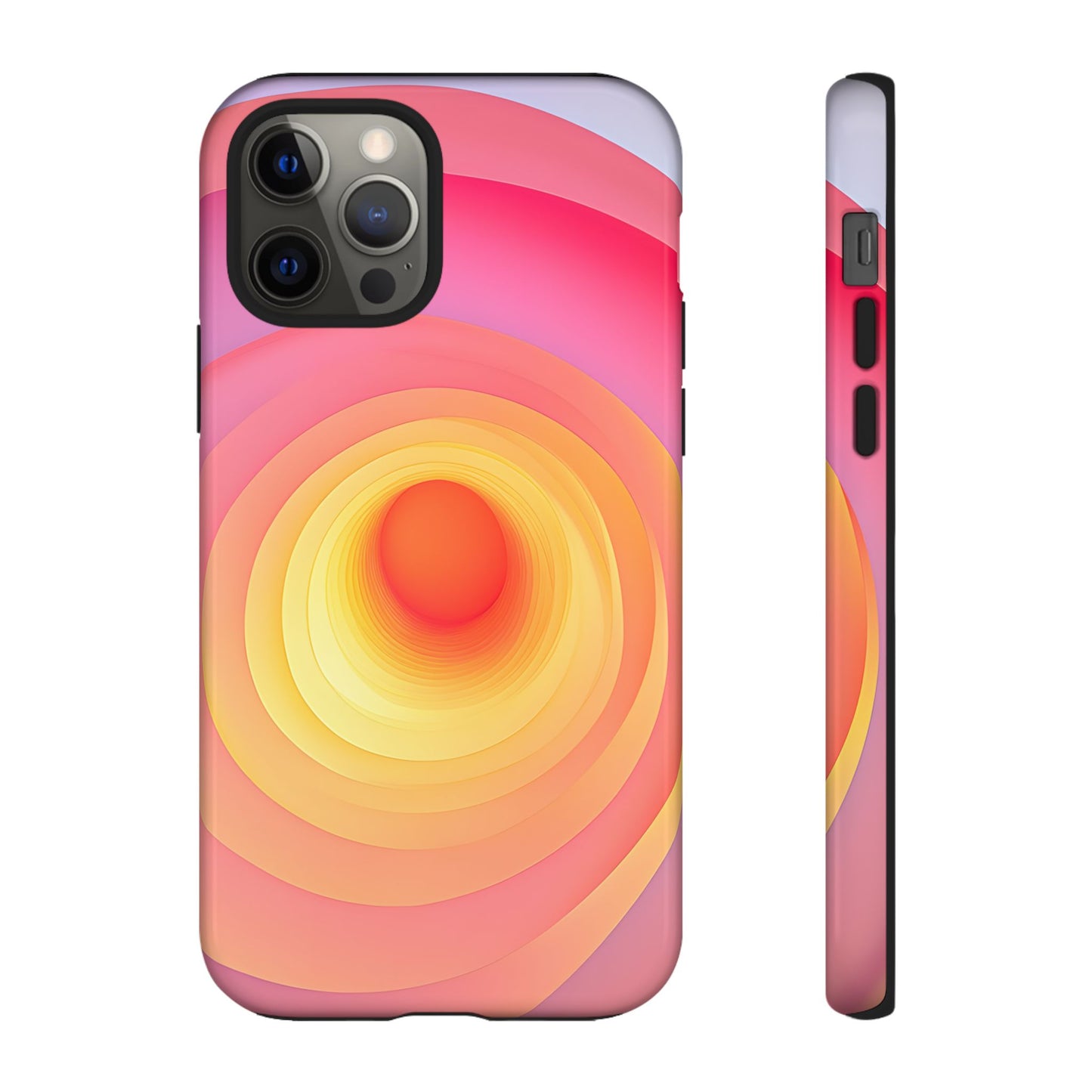 Colorful Modern Abstract_16 Customizable Tough Phone Case for iPhone 16, 15 Pro Max, Samsung S24 Ultra, Pixel 7 & more