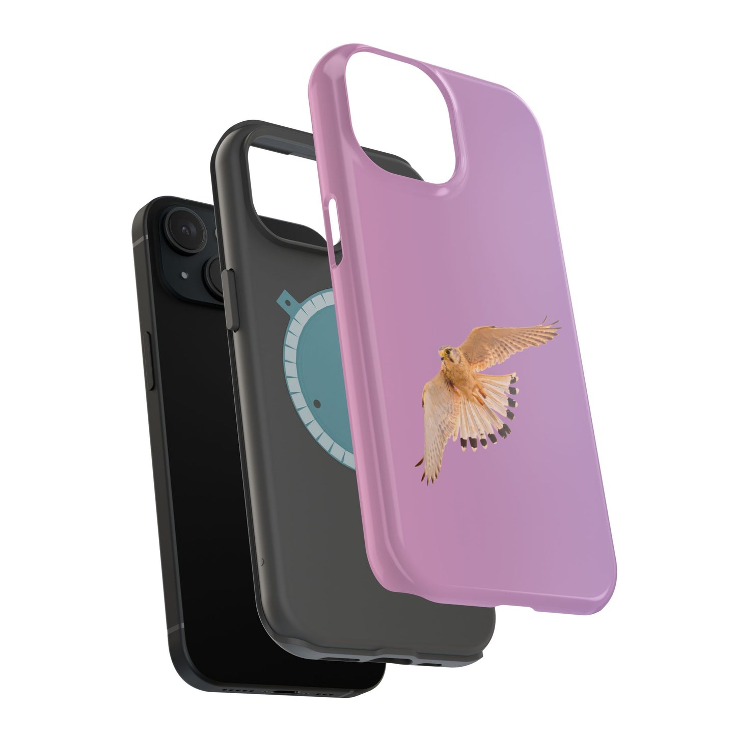 Nankeen Kestral - Magnetic Impact-Resistant Case - Fono Caso x EstebantheNatureman - Wildlife Case - Gift for Bird Lovers