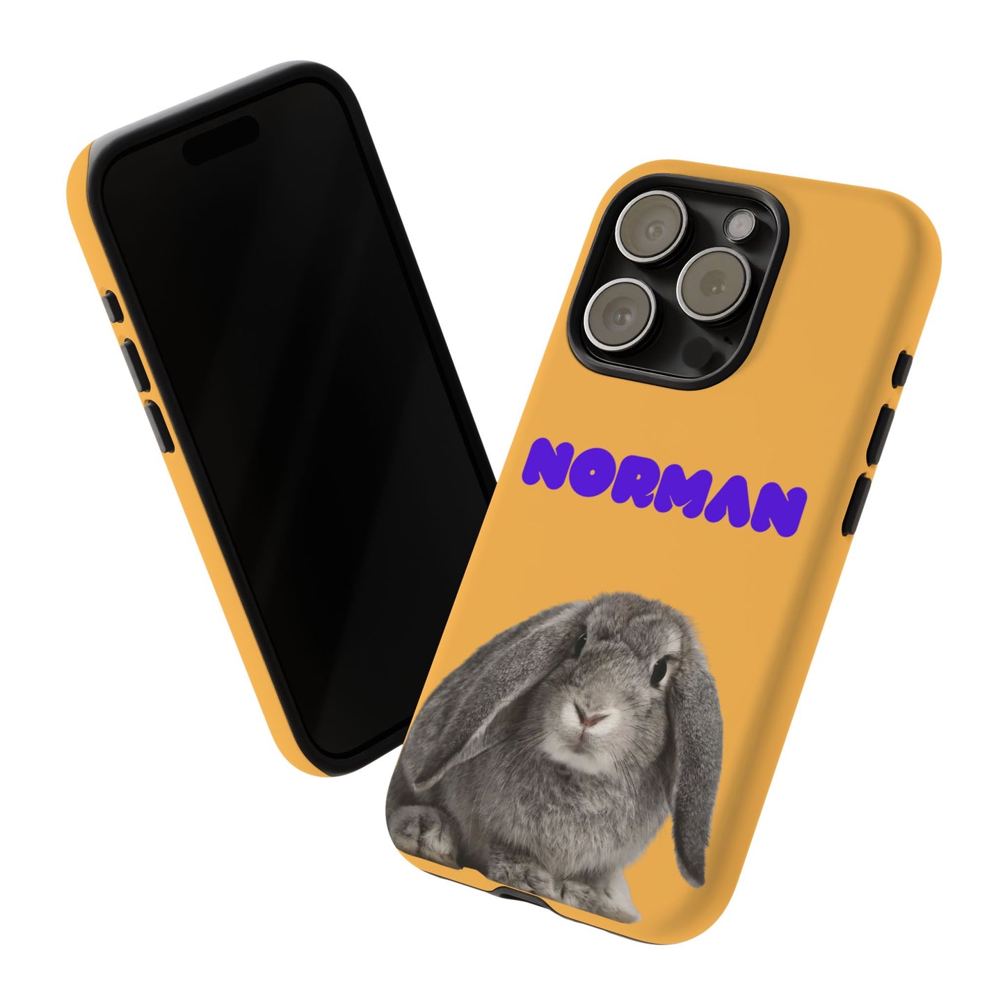 Customizable Pet Tough Phone Case Your Pet Photo or Digital Painting with Name_7