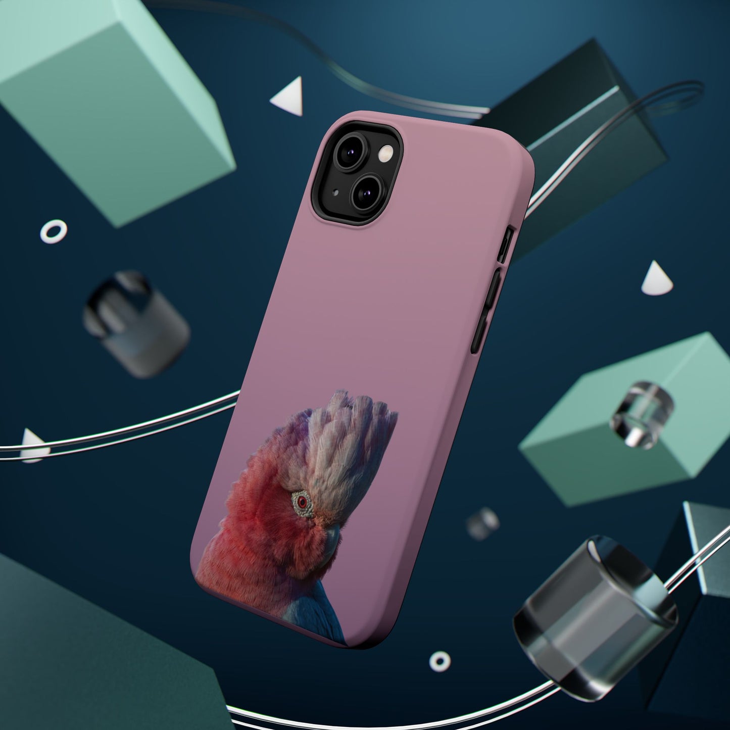 Galah - Magnetic Impact-Resistant Phone Case - Fono Caso x EstebantheNatureman - Wildlife Photography Case - Gift for Bird Lovers