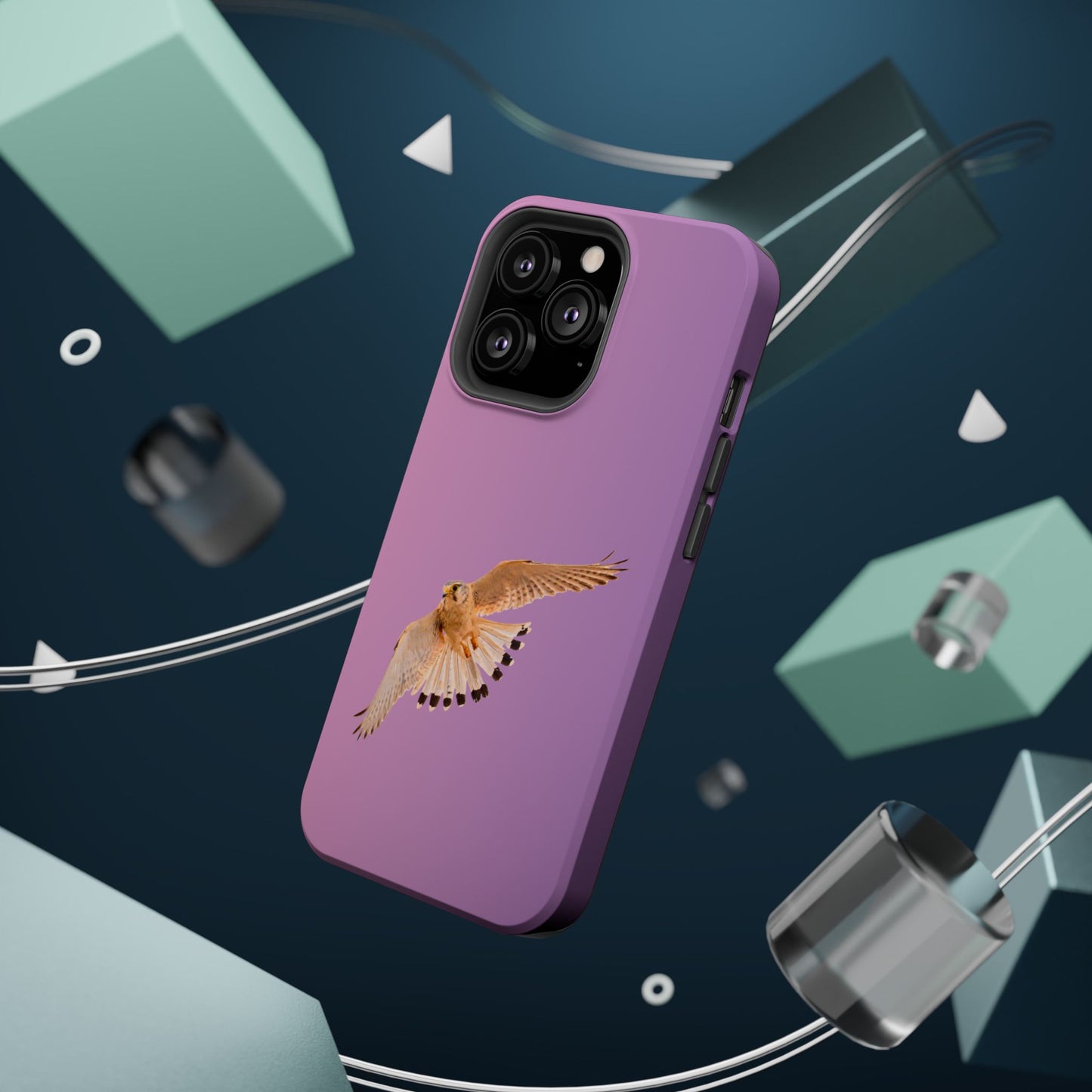 Nankeen Kestral - Magnetic Impact-Resistant Case - Fono Caso x EstebantheNatureman - Wildlife Case - Gift for Bird Lovers