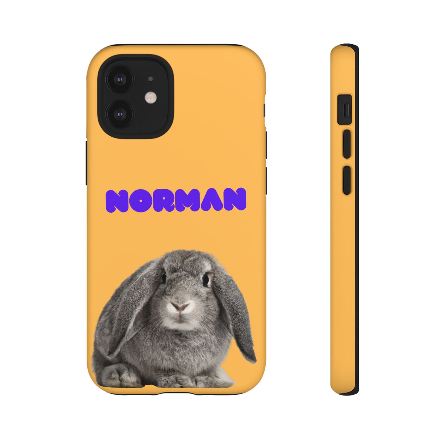 Customizable Pet Tough Phone Case Your Pet Photo or Digital Painting with Name_7