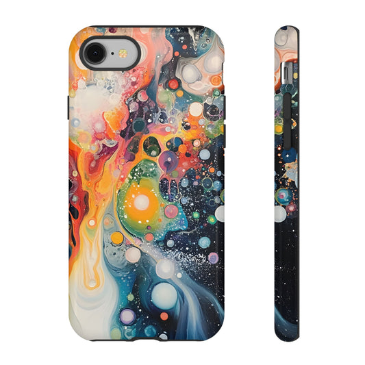 Psychedelic Modern Abstract_10 Customizable Tough Phone Case for iPhone 16, 15 Pro Max, Samsung S24 Ultra, Pixel 7 & more