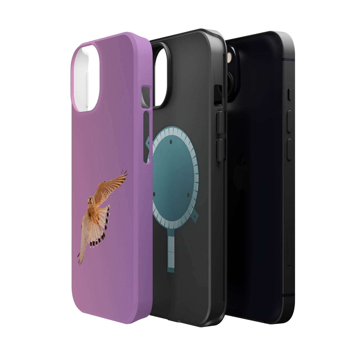 Nankeen Kestral - Magnetic Impact-Resistant Case - Fono Caso x EstebantheNatureman - Wildlife Case - Gift for Bird Lovers
