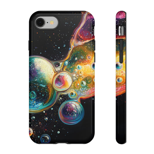 Psychedelic Modern Abstract_7 Customizable Tough Phone Case for iPhone 16, 15 Pro Max, Samsung S24 Ultra, Pixel 7 & more