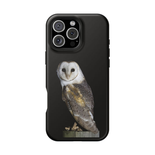 Barn Owl - Magnetic Impact-Resistant Phone Case - Fono Caso x EstebantheNatureman - Wildlife Photography Case - Gift for Bird Lovers