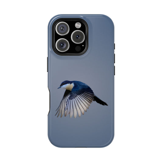 Restless Flycatcher - Magnetic Impact-Resistant Case - Fono Caso x EstebantheNatureman - Wildlife Photography Case - Gift for Bird Lovers