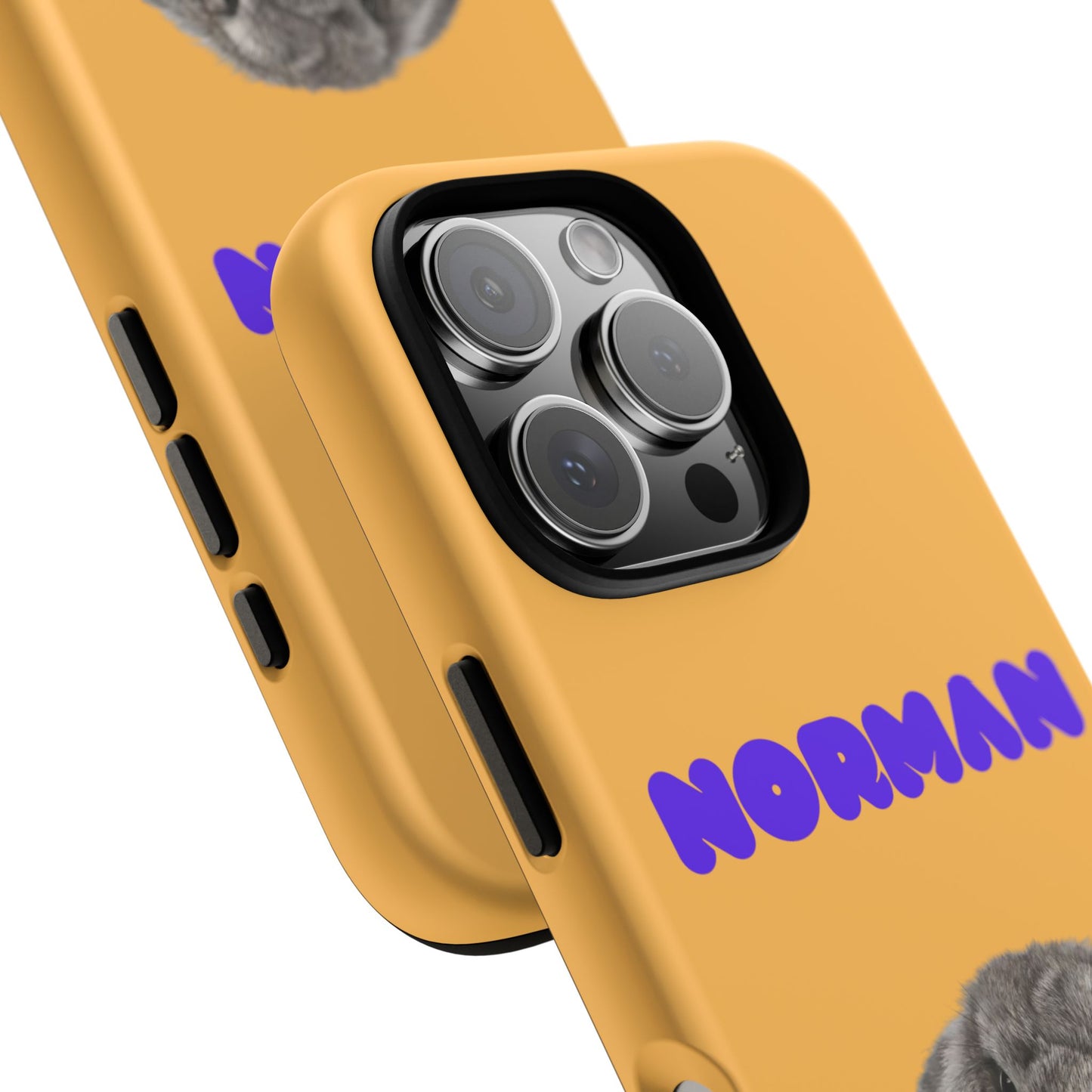 Customizable Pet Tough Phone Case Your Pet Photo or Digital Painting with Name_7