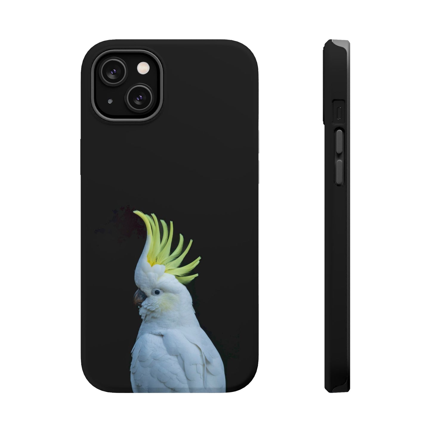 Sulphur Crested Cockatoo - Magnetic Impact-Resistant Phone Case - Fono Caso x EstebantheNatureman - Wildlife Case - Gift for Bird Lovers