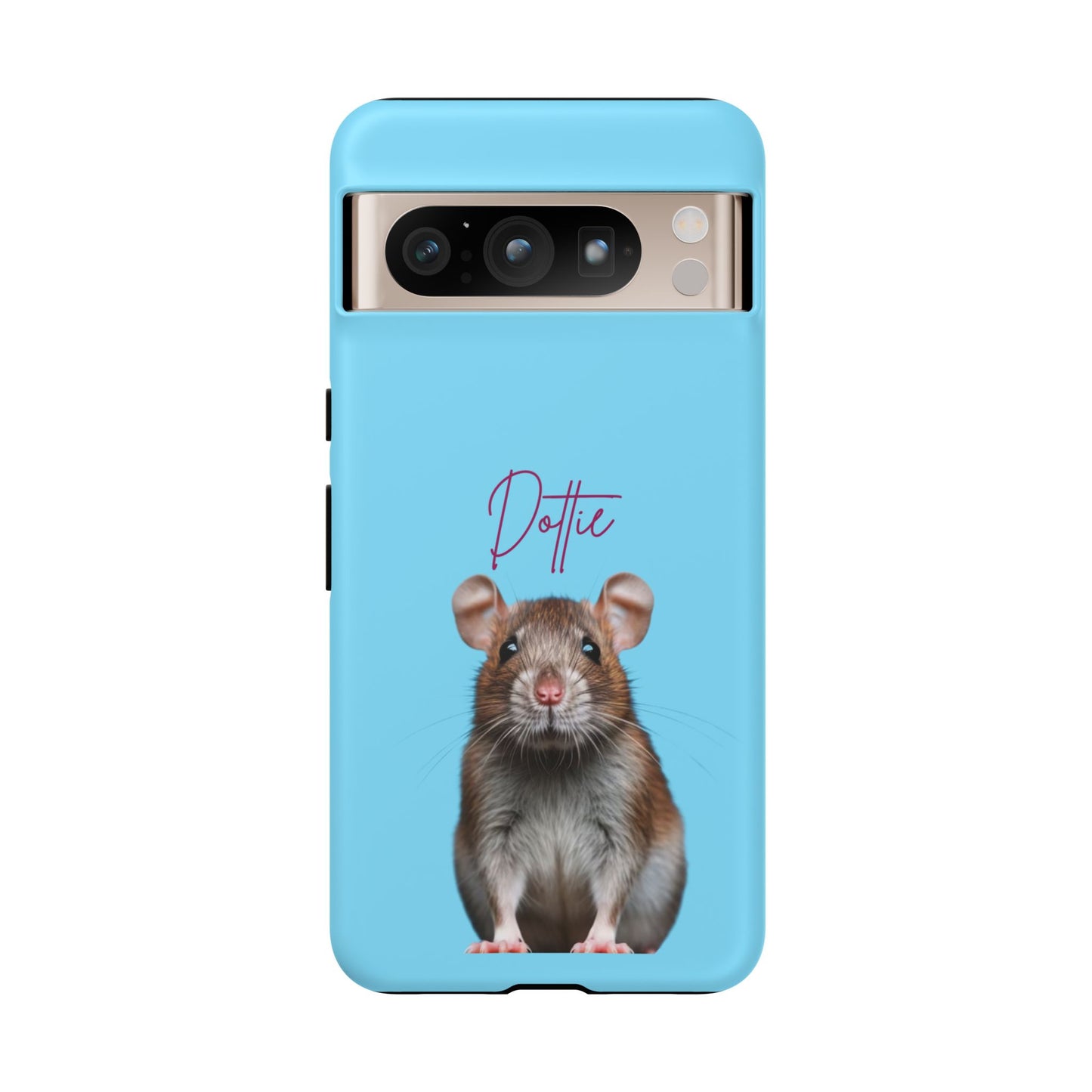Customizable Pet Tough Phone Case Your Pet Photo or Digital Painting with Name_8 iPhone 16, 15 Pro Max, 15 Plus, Samsung S24 Ultra, Pixel 7
