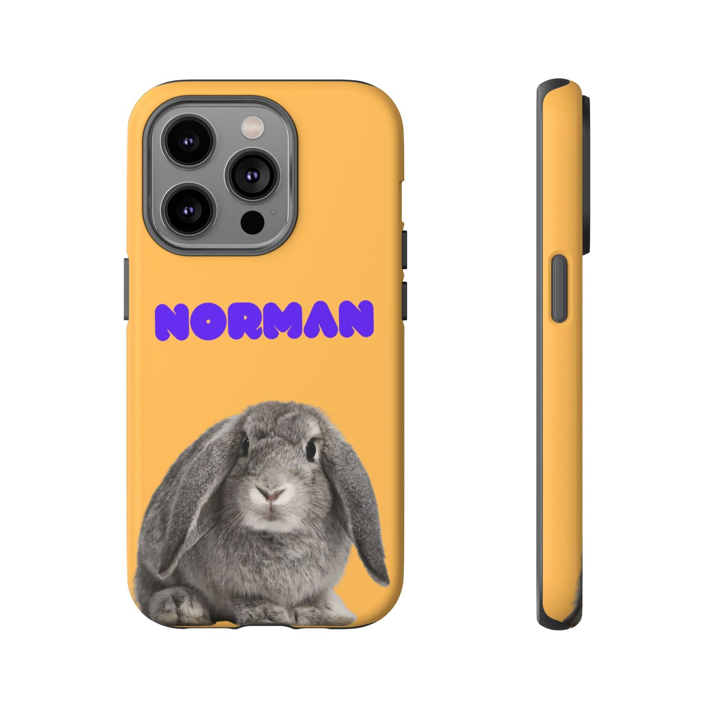 Customizable Pet Tough Phone Case Your Pet Photo or Digital Painting with Name_7